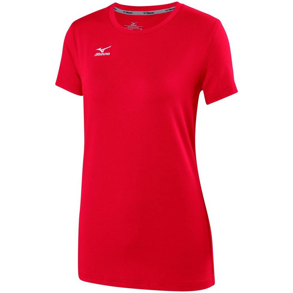 Camiseta Mizuno Voleibol Attack 2.0 - Mulher - Vermelhas - XRSEQ2807